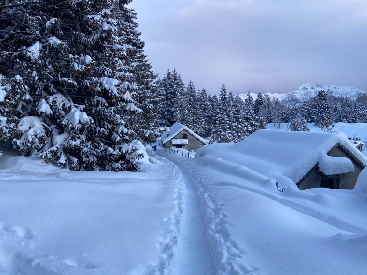 Do-Minus Boutique Home & Private Spa Ca Pedrot Mountain Cottage Monte Carasso Exteriér fotografie
